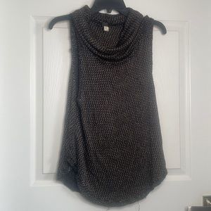 We the free knit cowl neck tank top